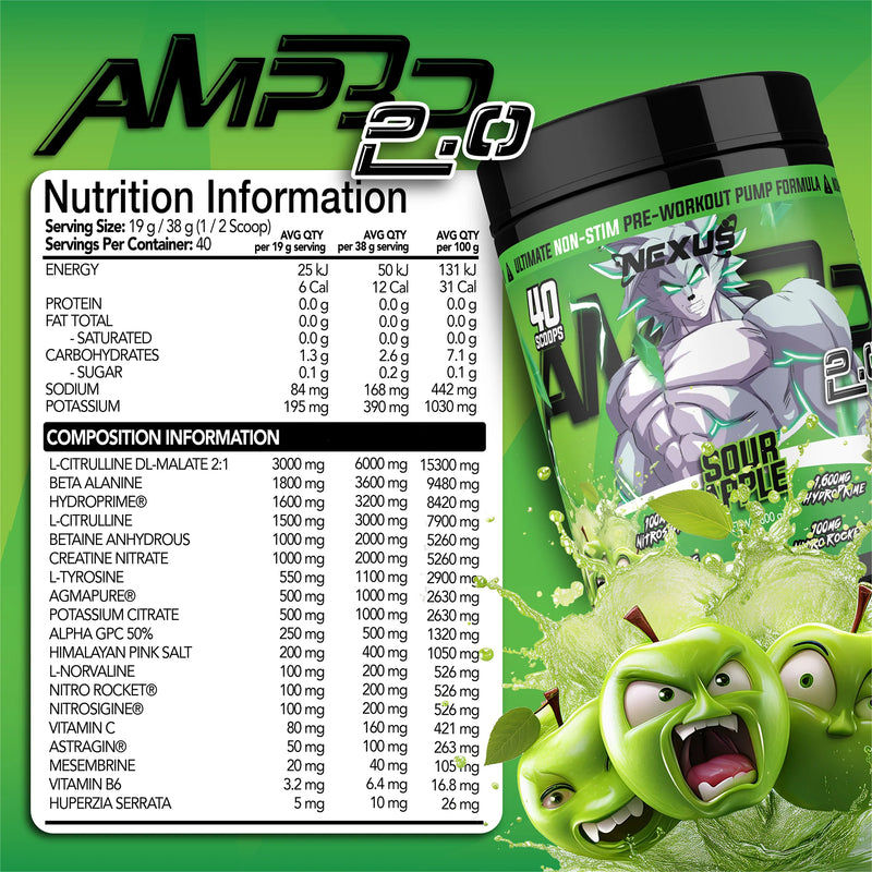 AMP3D 2.0 by Nexus Sports Nutrition