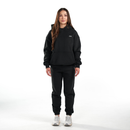 SW Essentials Oversized Hoodie Dark Black
