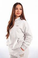 SW Lux Comfort Oversized Hoodie Off White