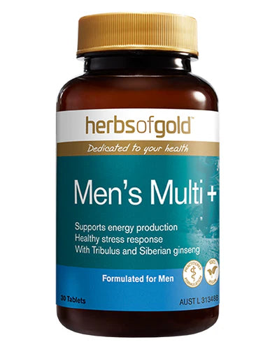 Mens Multivitamin by Herbs of Gold 30 Tablets