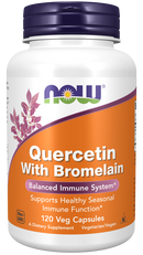 Quercetin with Bromelain by NOW Foods